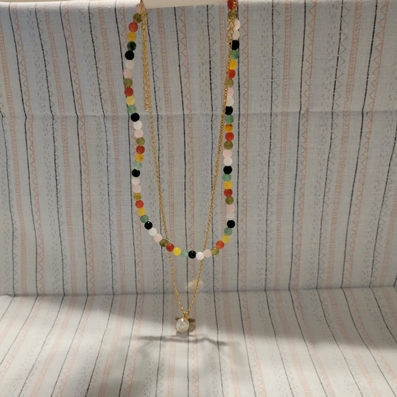 Girly Jewelry - Girly, Layering Necklace, Bead Necklace